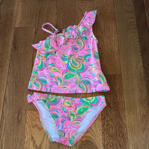 lilly pulitzer girls bathing suit